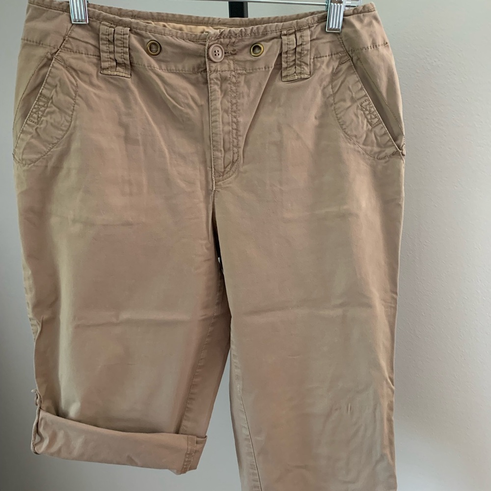 St. John’s Bay Dark Tan Capris